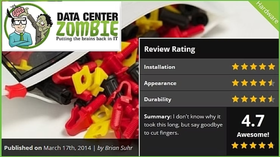 Data Centre Zomie Scores Rackstuds™ 4.7/5.0