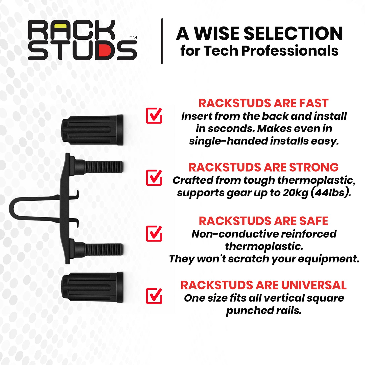 Rackstuds Series II DUO
