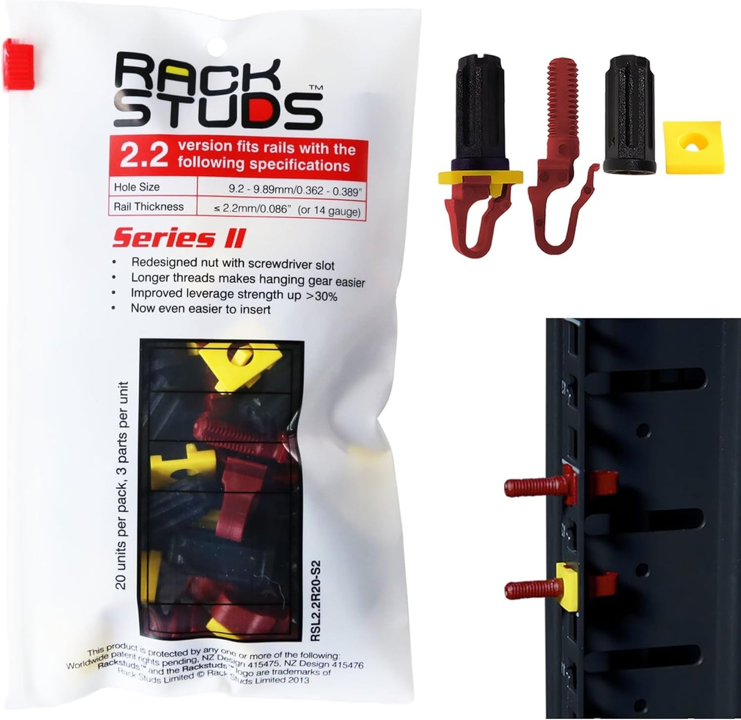 Rackstuds Series II